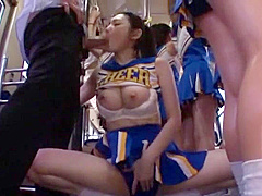 Naughty Babe In Cheerleading Uniform, Runa Sezaki Got Banged - Avidolz